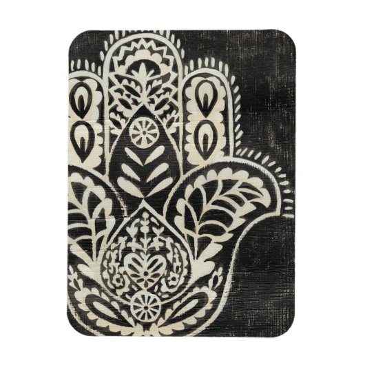 Night Hamsa Magnet (Vertikal)