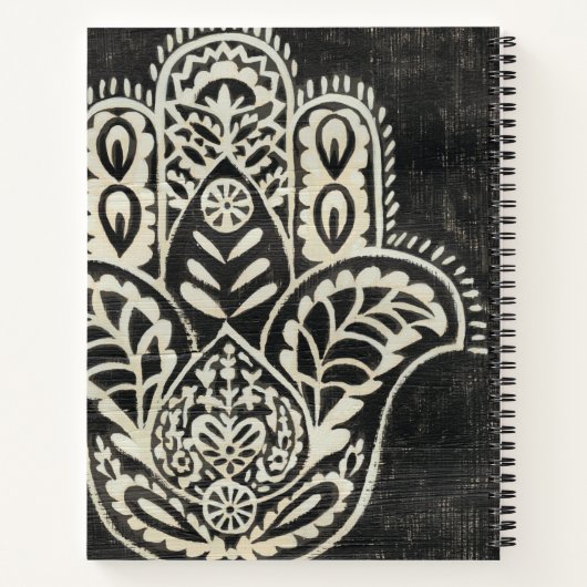 Night Hamsa Notizblock (Rückseite)