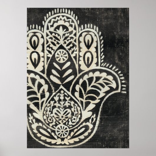 Night Hamsa Poster (Vorne)