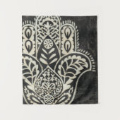 Night Hamsa Wandteppich (Vorderseite)