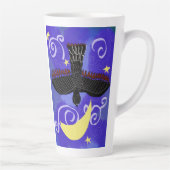 Night Hawks Große Latte-Tasse Milchtasse (Rechts)
