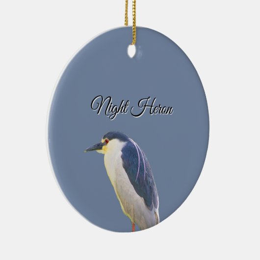 Night Heron Bird Ornament (Rechts)