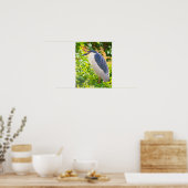 Night Heron Bird Poster (Küche)