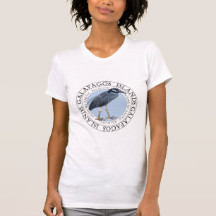 Night Heron Galapagos Inseln T-Shirt