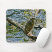 Night Heron jv Mousepad (Mit Mouse)