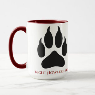 Night Howler Unit Nurse Tasse - Dunkler Spaß Wolf