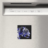 Night Jaguar Magnet (In Situ (Geschirrspüler))