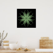 Night Jester Mandala Poster (Küche)