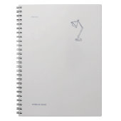 Night Lamp-Midnight Cartographer  Notizblock (Vorderseite)