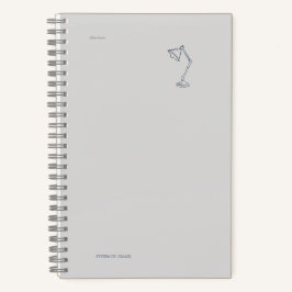 Night Lamp-Midnight Cartographer  Notizblock