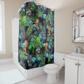 Night-live-Party Duschvorhang (Beispiel)