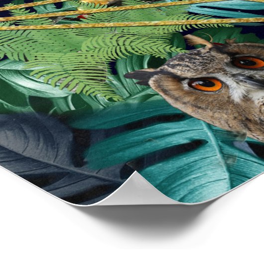 Night-live-Party Poster (Ecke)