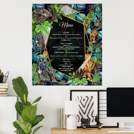 Night-live-Party Poster (Heimbüro)