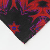 Night Lotus Fleece Blanket (Ecke)