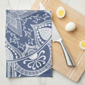 Night Mandala Geschirrtuch (Viertel Falte)