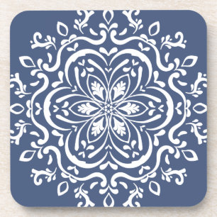 Night Mandala Getränkeuntersetzer