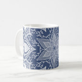 Night Mandala Kaffeetasse (Vorderseite Links)