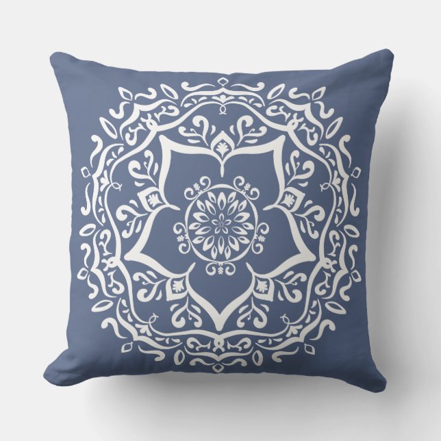 Night Mandala Kissen (Vorderseite)