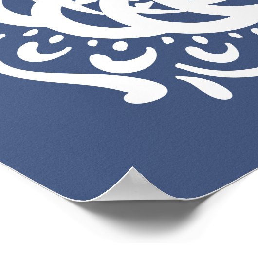 Night Mandala Poster (Ecke)