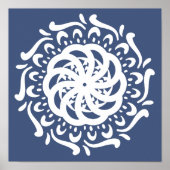 Night Mandala Poster (Vorne)