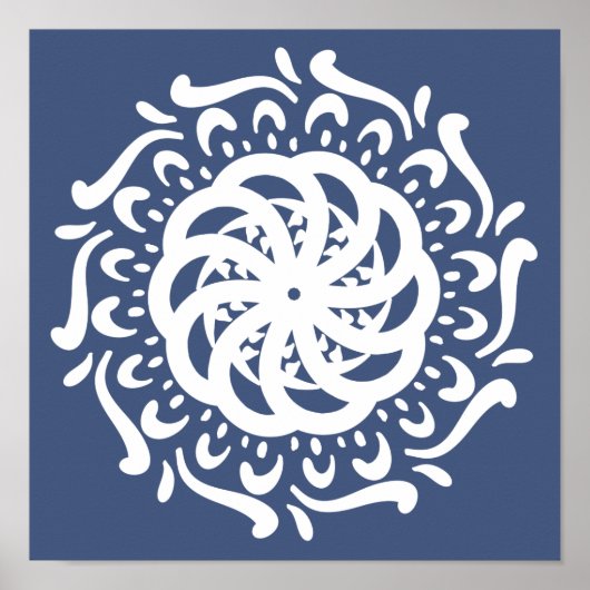 Night Mandala Poster (Vorne)