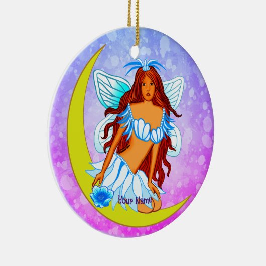 Night Moon Dream Fairy Ornament (Rechts)