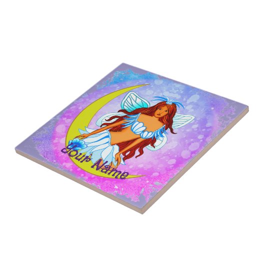 Night Moon Dream Faitile Fliese (Seite)