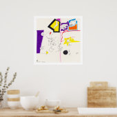 Night & Nickerchen Drawing 2 von PBaud Archival Po Poster (Küche)