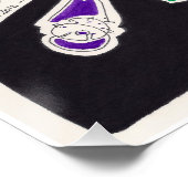 Night & Nickerchen Zeichnungen 10 von Pascale Baud Poster (Ecke)