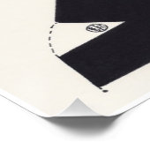 Night & Nickerchen Zeichnungen 9 von Pascale Baud Poster (Ecke)