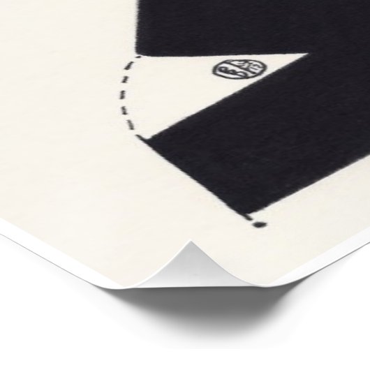 Night & Nickerchen Zeichnungen 9 von Pascale Baud  Poster (Ecke)