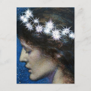 „Night - Noc“ Märchenkunst von Robert Hughes Postkarte