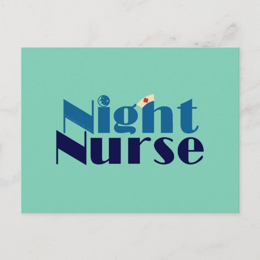 Night Nurse Postkarte (Vorderseite)