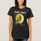 Night Nurses  for Nurses Stethoscope Night ER Owl  T-Shirt (Vorderseite)