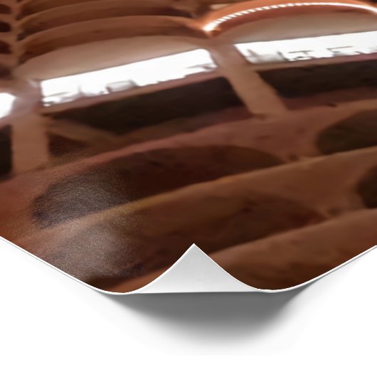 Night of the Marina City Invaders Poster (Ecke)