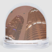 Night of the Marina City Invaders Schneekugeln (Rückseite)