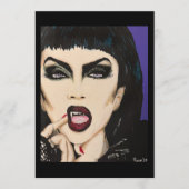 ‘Night on the Doorstep’ Painting Small-Scale Print Einladung (Vorderseite)