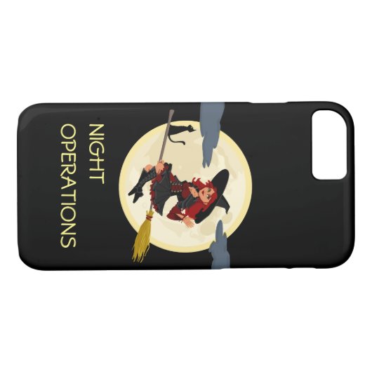 Night Operations lustig anpassbar Case-Mate iPhone Hülle (Rückseite (Horizontal))