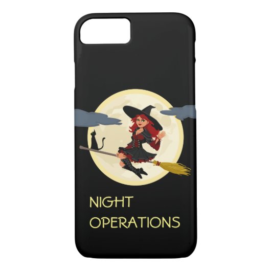 Night Operations lustig anpassbar Case-Mate iPhone Hülle (Rückseite)
