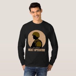 Night Operator Vintage Tactical Soldier T-Shirt
