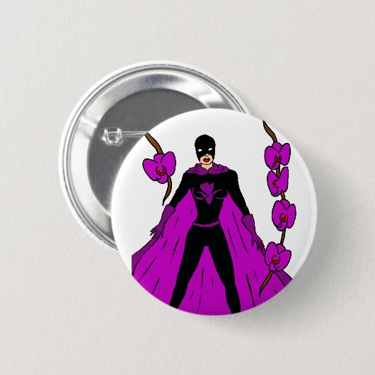 Night Orchid Button (Vorne & Hinten)