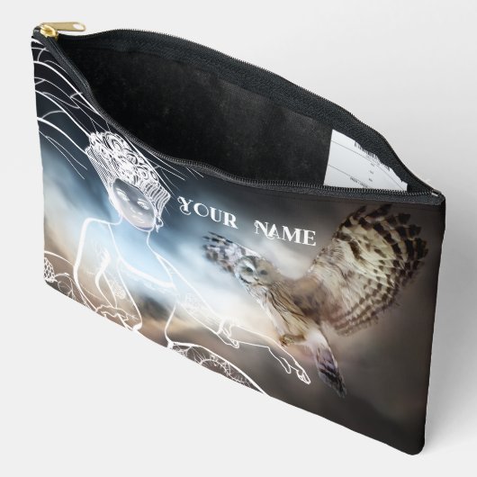 Night Owl and Lady Zubehörtasche (Offen)