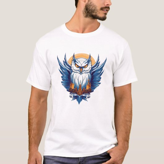 Night Owl Animal Beauty Nature Naturerlebnis T-Shirt (Vorderseite)