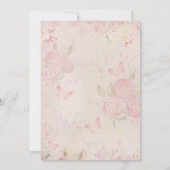 Night Owl Birthday Slumber Party Einladung (Rückseite)