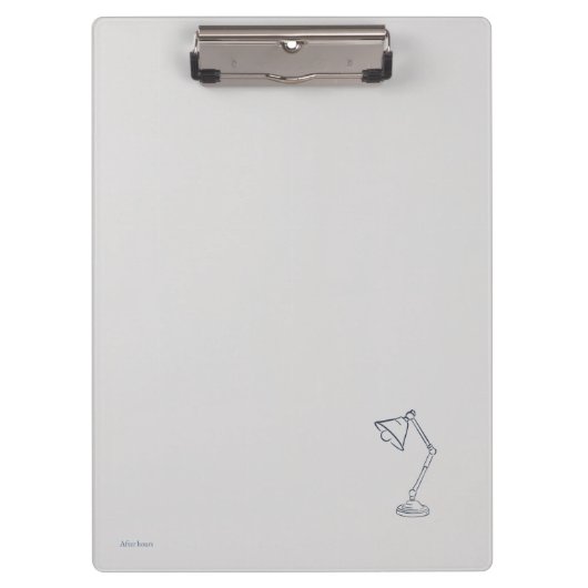 Night Owl Dark Academia Scholarly  Klemmbrett (Vorderseite)