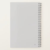 Night Owl Dark Academia Scholarly  Notizblock (Rückseite)