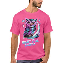 Night Owl Energy – Neon Uil Design