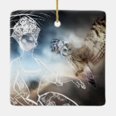 Night Owl Keramikornament (Rückseite)