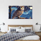 Night Owl  Leinwanddruck (Insitu (Schlafzimmer))
