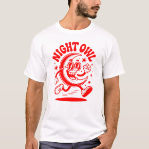 Night Owl Moon T-Shirt